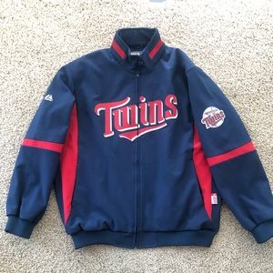 Minnesota Twins Authentic Collection Majestic Coat